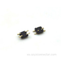 Encabezado de pin de 2.54 mm dual fila smt